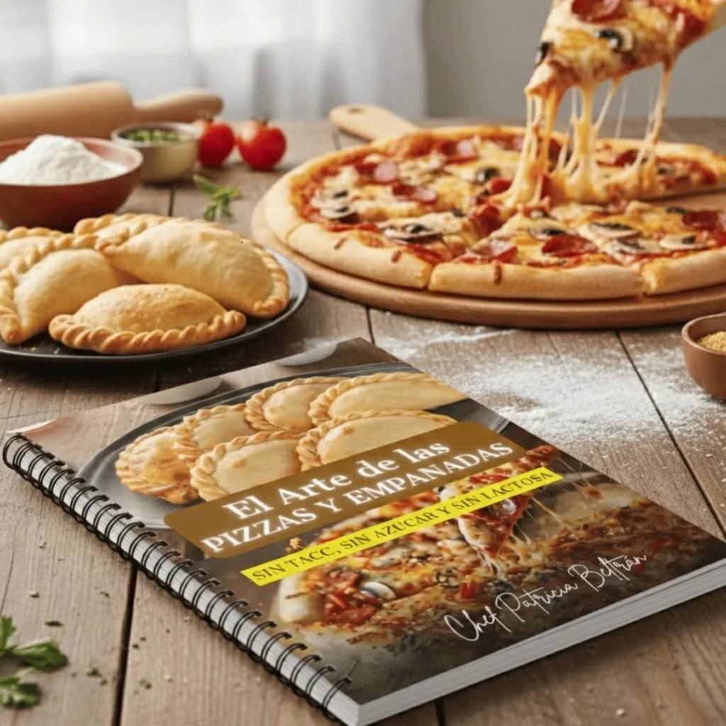 El arte de las pizzas y empanadas sin gluten