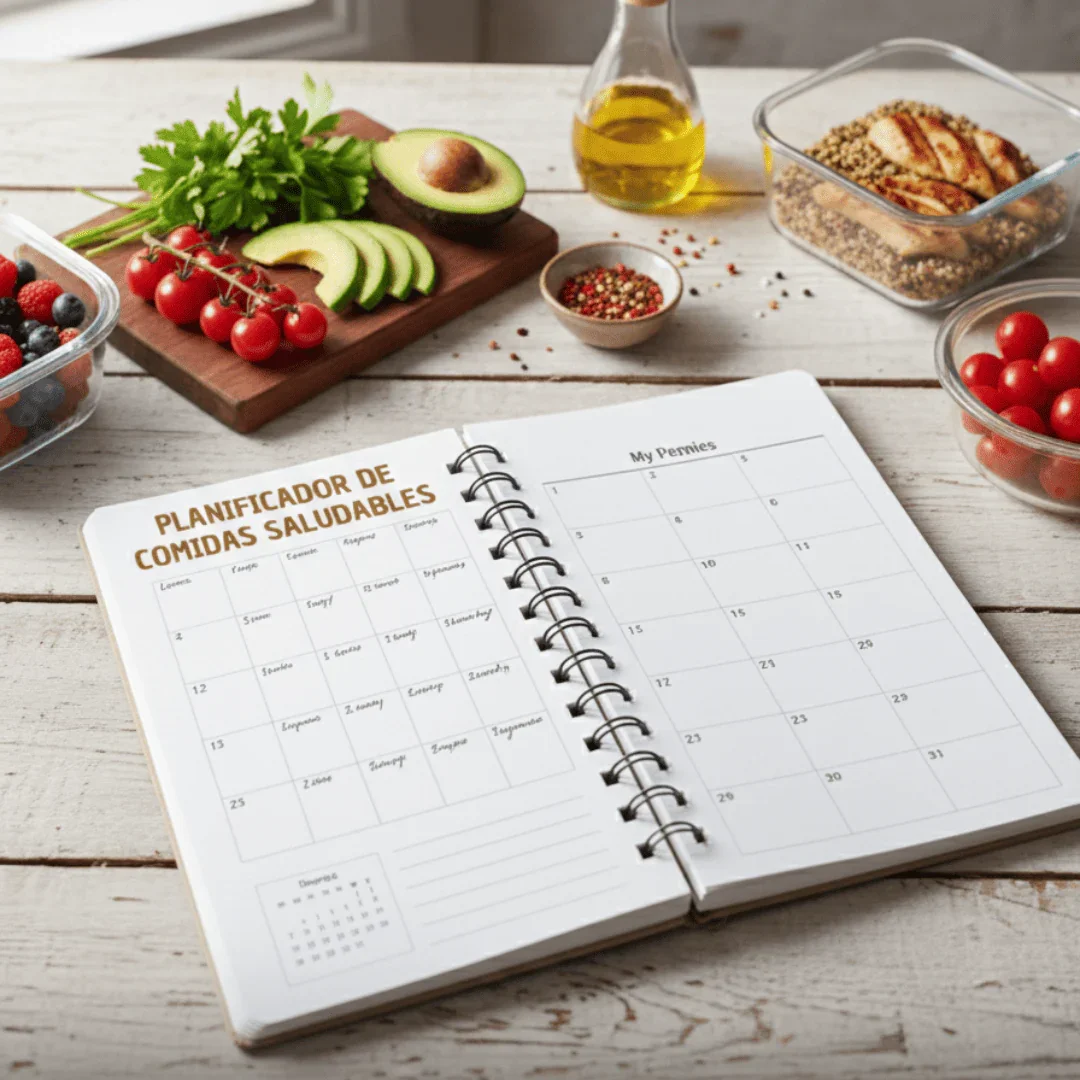 Planificador de comidas saludables